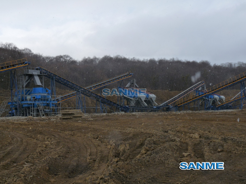 熱烈慶祝上海山美在俄羅斯蛇紋巖破碎篩分項目正式啟動