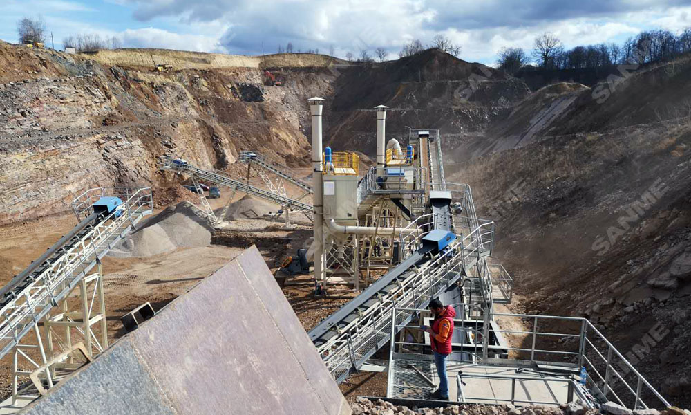 疫情擋不住中國產(chǎn)品走向歐洲 山美股份提供成套設(shè)備的骨料生產(chǎn)線調(diào)試投產(chǎn)，產(chǎn)量超預(yù)期！