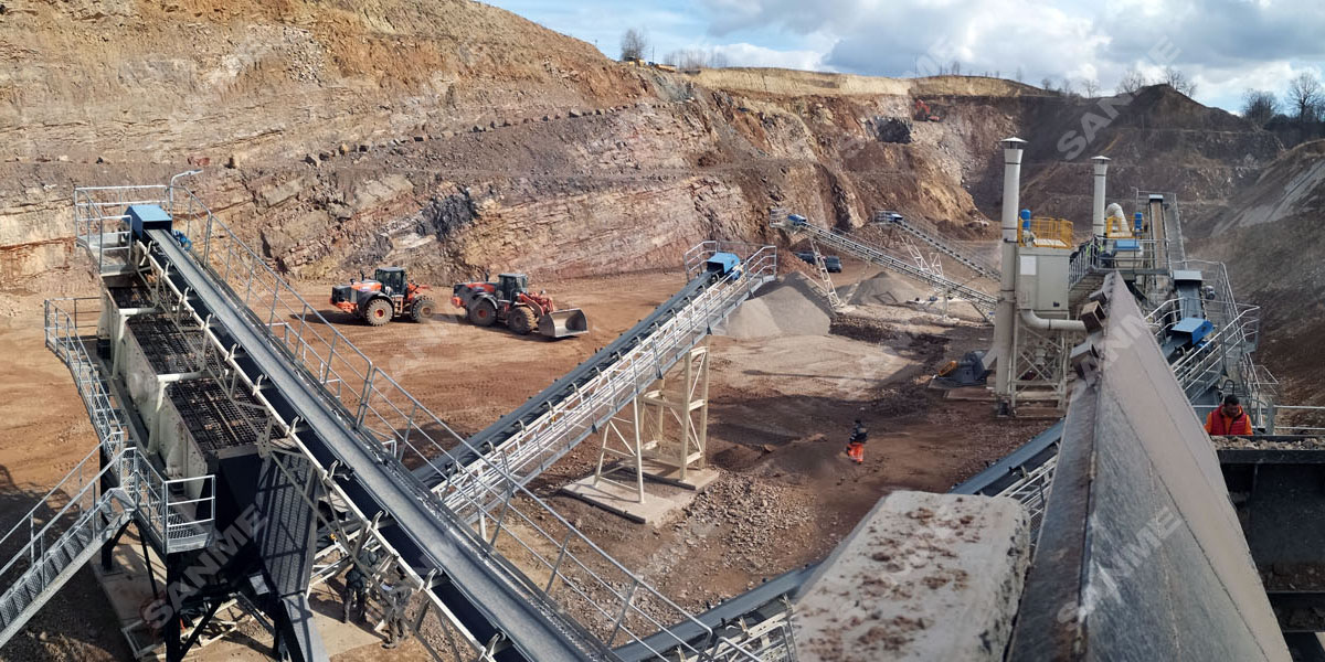 疫情擋不住中國產(chǎn)品走向歐洲 山美股份提供成套設(shè)備的骨料生產(chǎn)線調(diào)試投產(chǎn)，產(chǎn)量超預(yù)期！