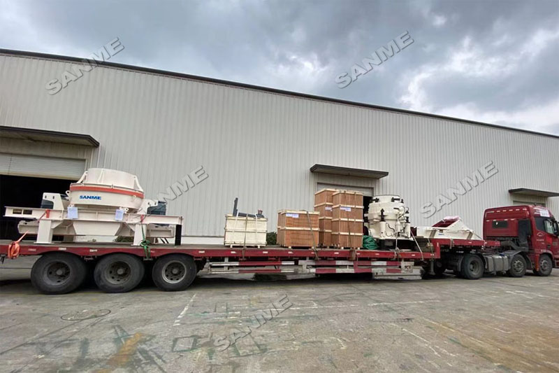 發(fā)貨忙｜上海山美股份高性能破碎篩分裝備奔赴歐洲和非洲，服務(wù)于當(dāng)?shù)毓橇享?xiàng)目