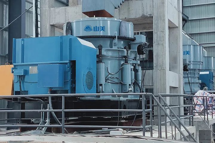 SMS系列多缸液壓圓錐破碎機，精品骨料生產線的理想選擇