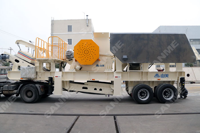 一臺(tái)移動(dòng)式破碎機(jī)可以實(shí)現(xiàn)建筑垃圾的“變廢為寶”，多方共贏。