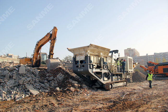 哪個移動破碎站廠家好？看山美的！PP系列