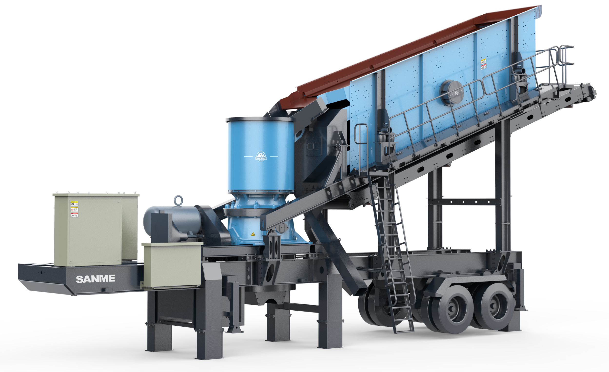 兩大移動(dòng)破碎站：輪胎式vs履帶式，5方面對(duì)比讓你看清差別！