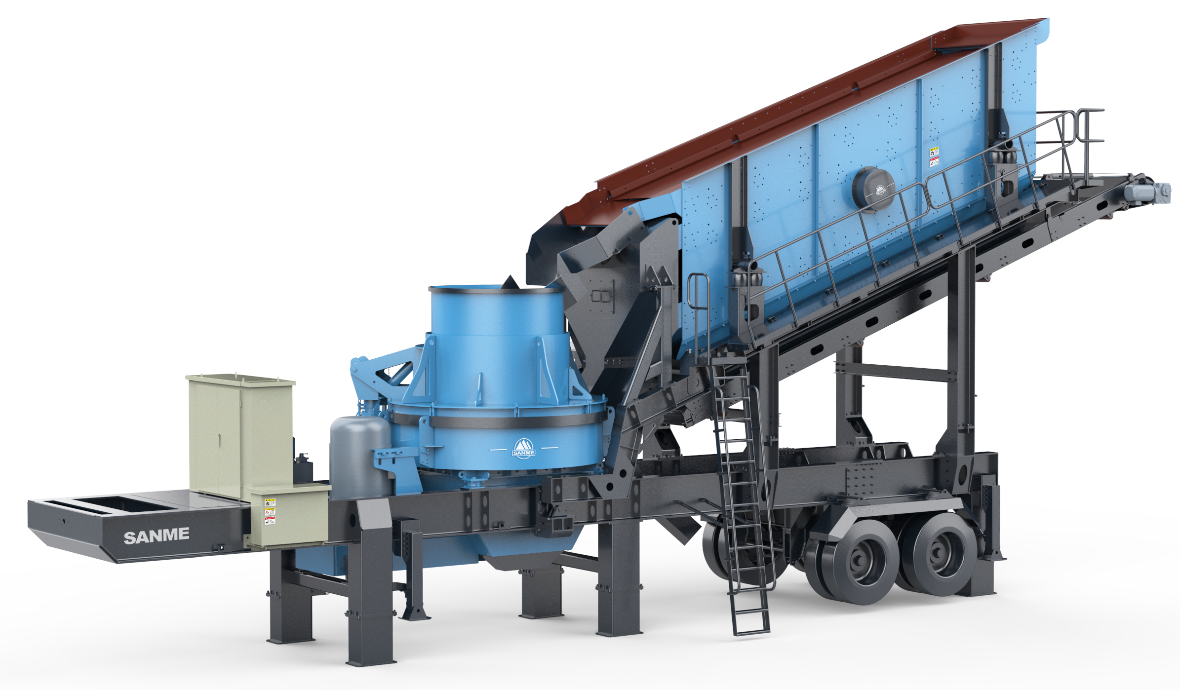 輪胎式移動破碎站和履帶式移動破碎站的差別在哪里？