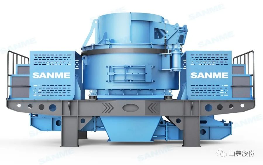 砂石協(xié)會(huì)報(bào)道！上海山美大進(jìn)料、大產(chǎn)量立式?jīng)_擊破碎機(jī)（制砂機(jī)）成功用于東方希望骨料生產(chǎn)線升級(jí)改造項(xiàng)目！
