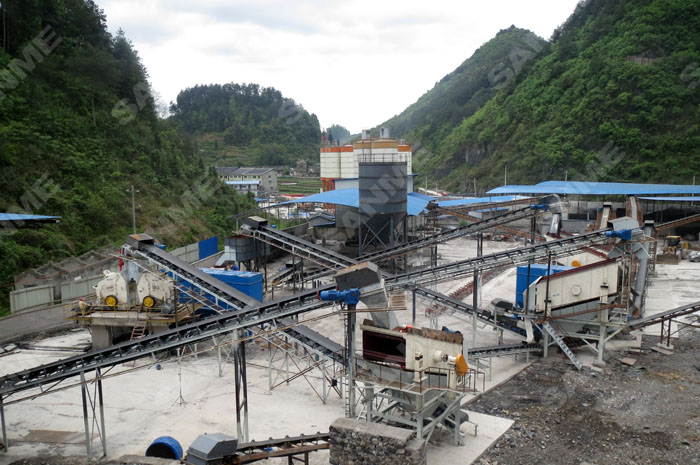 石灰石的機(jī)制砂生產(chǎn)線是怎樣的？